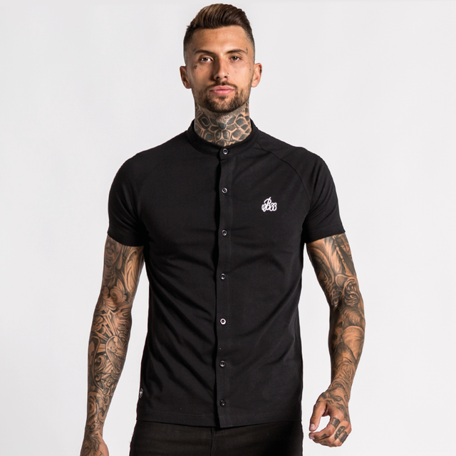 Signature Raglan Shirt - Black