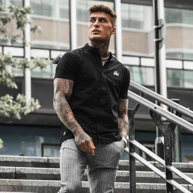 Signature Raglan Shirt - Black