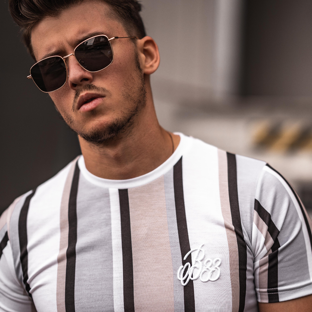 Mahlon Tee - White/Sand