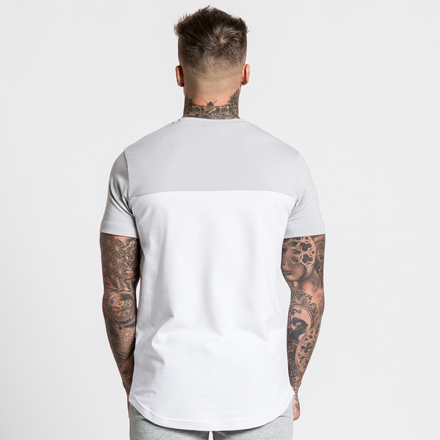 Regal Tee - Grey/Dark Grey/White