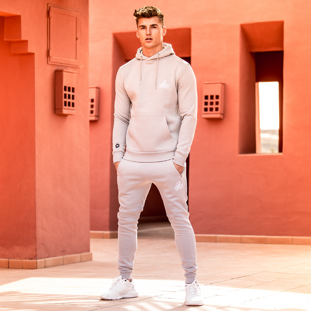 Signature Overhead Hoodie - Light Grey